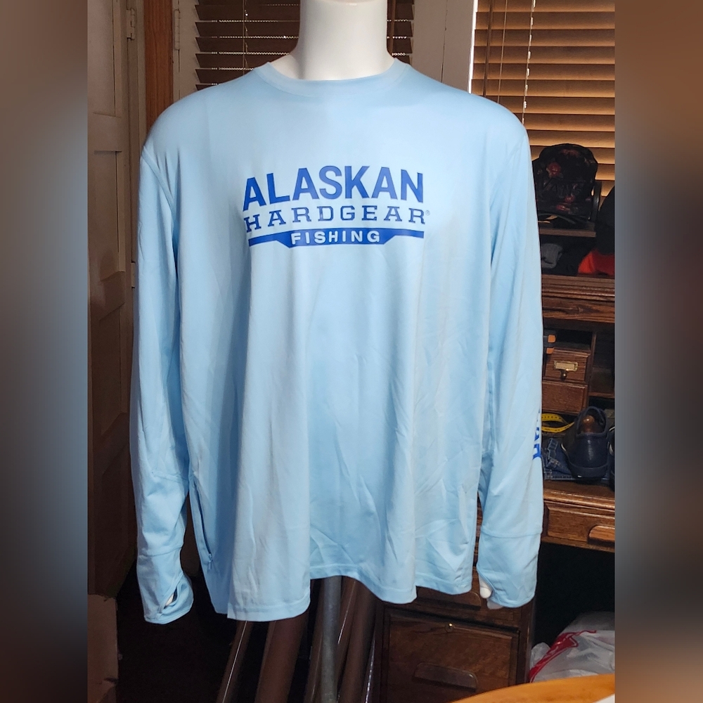 Alaskan Hardgear Fishing Long Sleeve Shirt From Duluth Trading Co. Men's Size XL